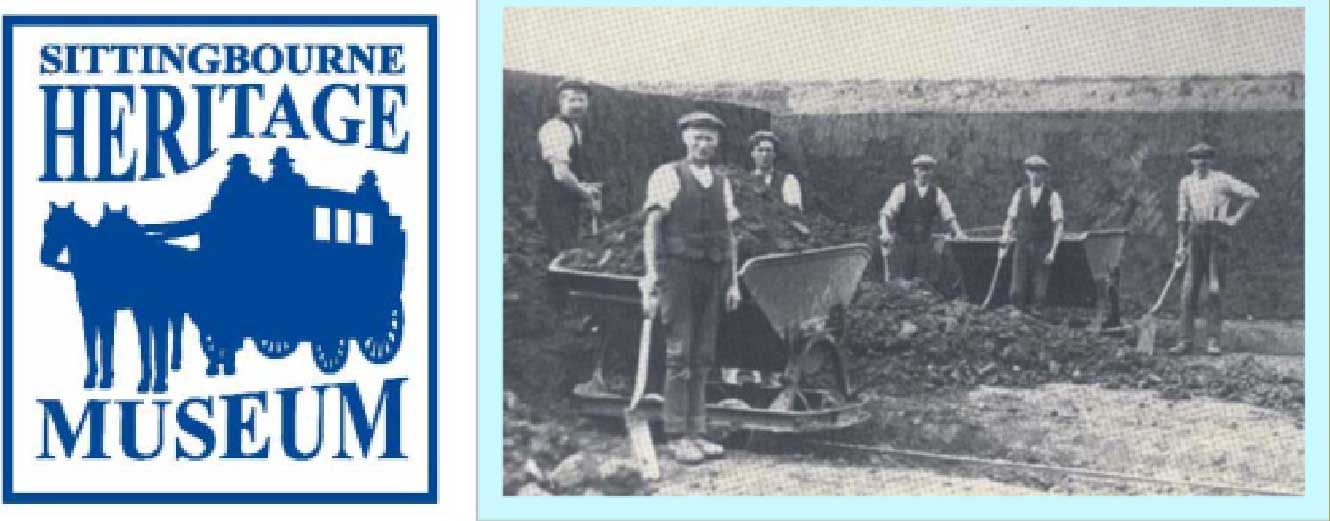 Sittingbourne Museum logo and image from the archives.